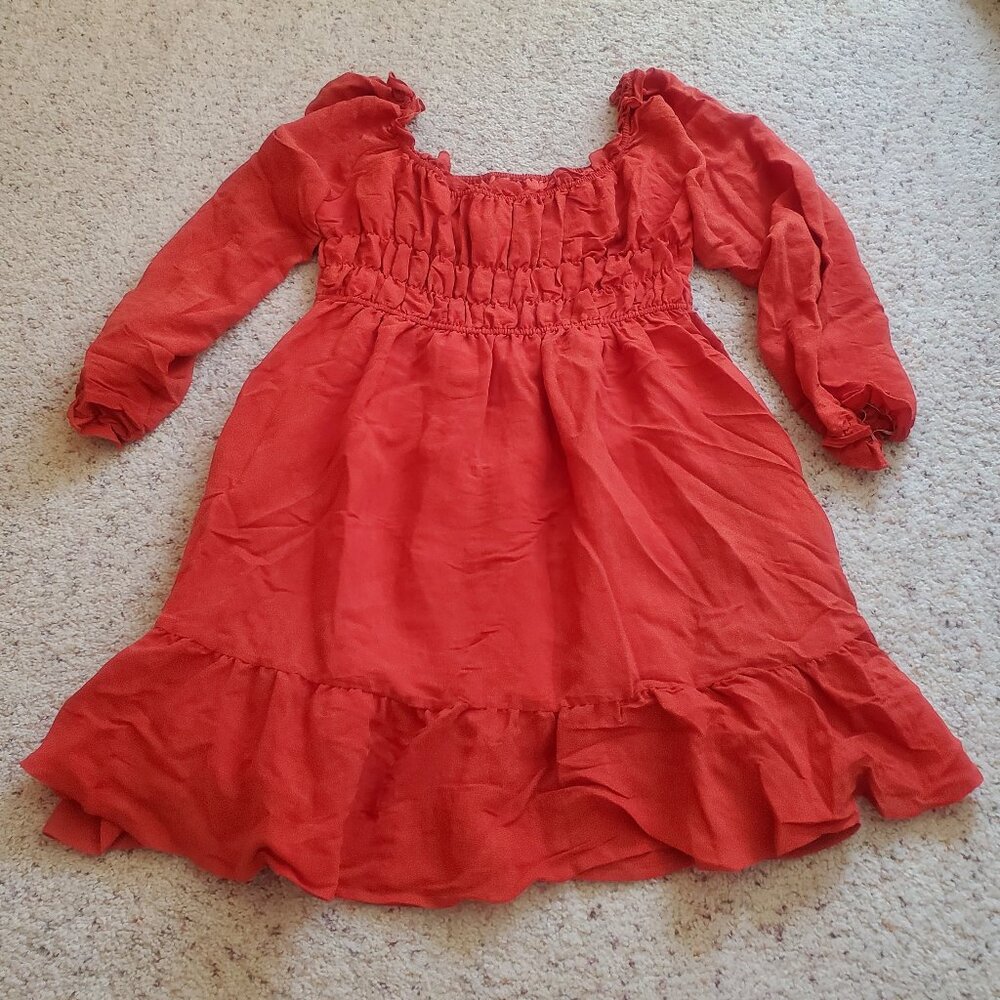 Cute Terra-Cotta colored Dress sz XL